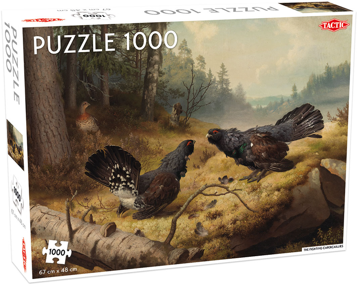 Puzzle Tactic Fighting Capercailles 1000 elementów (6416739552453) - obraz 1