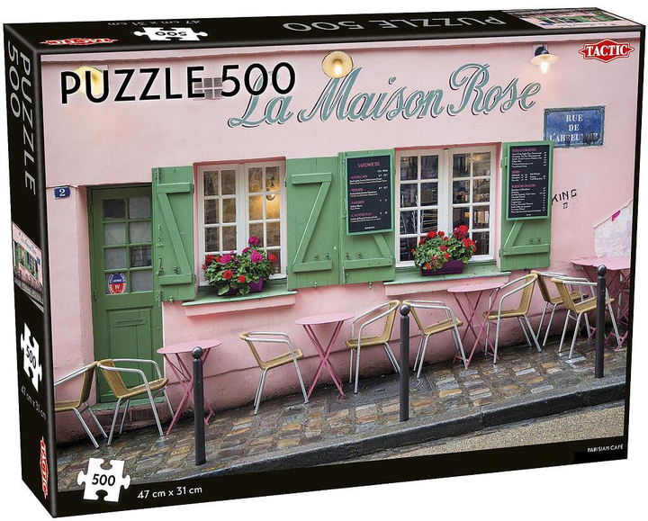 Puzzle Tactic Parisian Cafe 500 elementów (6416739552590) - obraz 1