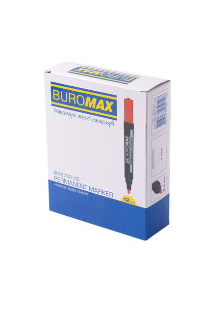 Маркер BuroMax BM.8700-05 красный - изображение 3