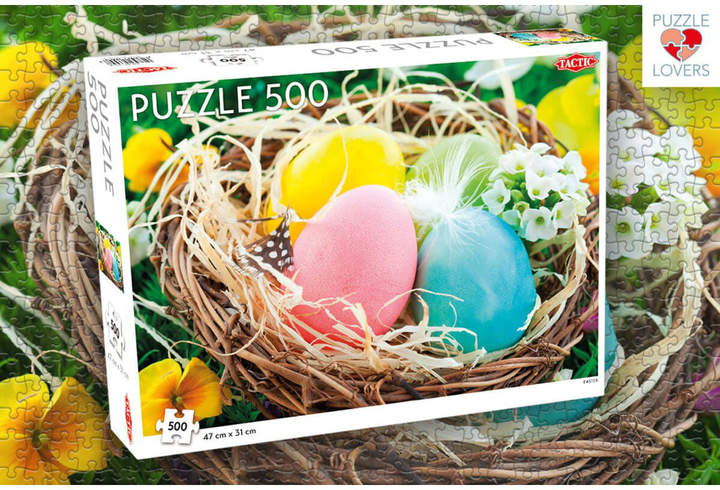 Puzzle Tactic Easter 500 elementów (6416739566948) - obraz 1