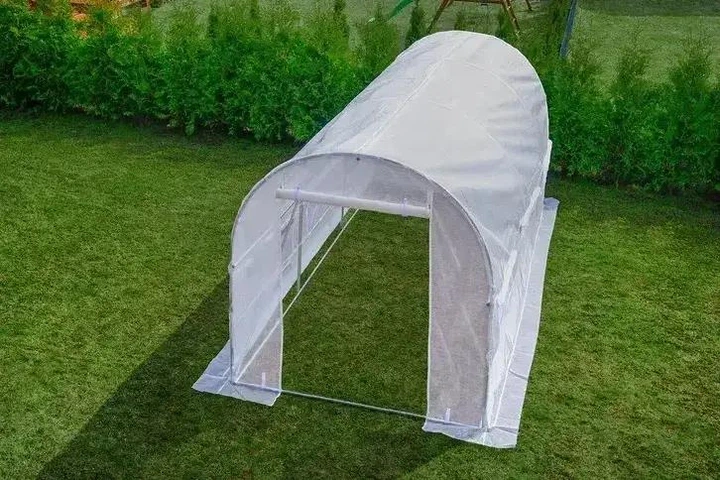 Теплиця армована плівкова GardenLine TUN5590 10м2 4x2.5x2м біла - зображення 3