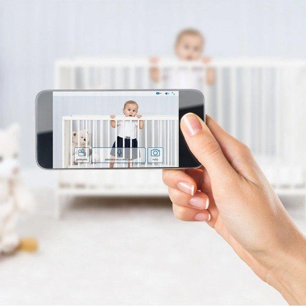 Відеоняня IP BabyCam Reer 80300 Білий - зображення 6