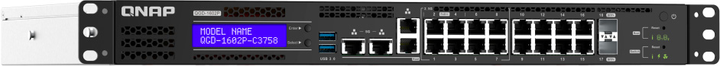 Przełącznik QNAP QGD-1602P (QGD-1602P-C3558-8G) - obraz 2