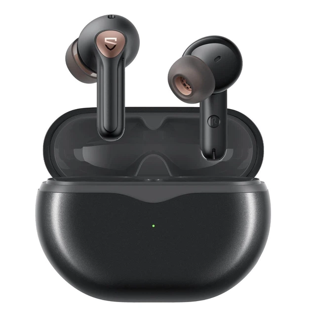 Навушники SoundPeats Air4 Pro black бездротові Bluetooth TWS