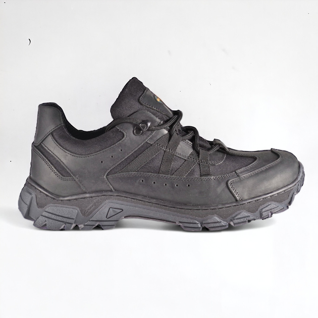 Літні Тактичні кросівки. Чорні. Натуральна шкіра. 39р (25,5см) BXLM-1042-39 - зображення 1