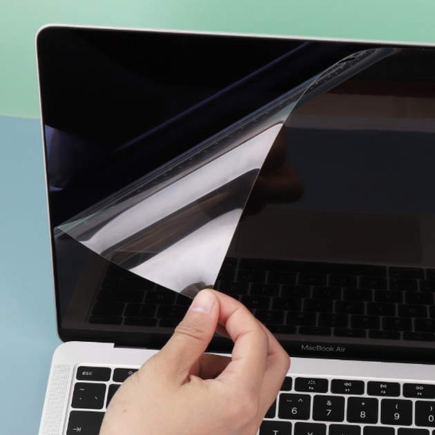 Протиударна гідрогелева плівка Hydrogel Film для Apple MacBook Air A2681 2024 (299.00х198.30), Transparent - зображення 5