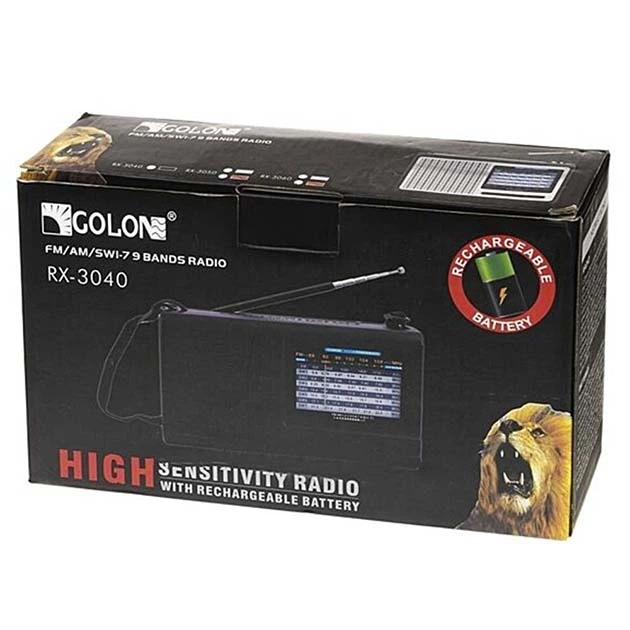 Автономное радио Golon RX-3040 с возможностью зарядки через USB. - изображение 2