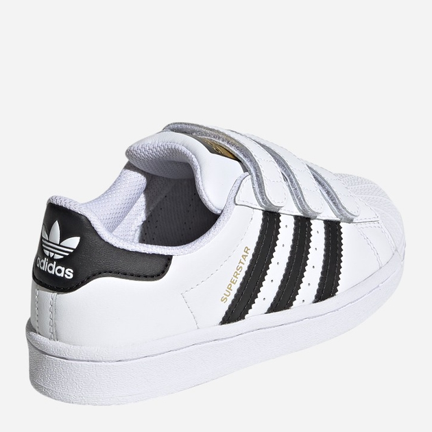 Дитячі кеди для хлопчика adidas Originals Superstar EF4842 19 (3KUK) Білі (4062053378044) - зображення 4