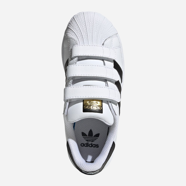 Дитячі кеди для хлопчика adidas Originals Superstar EF4842 19 (3KUK) Білі (4062053378044) - зображення 6