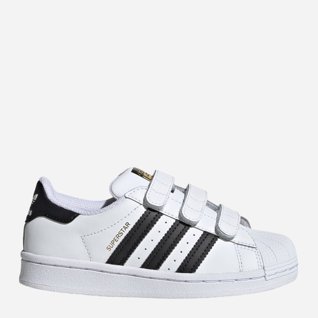 Trampki chłopięce na rzepy adidas Originals Superstar EF4842 25 (8UK) Białe (4062053378068) - obraz 1