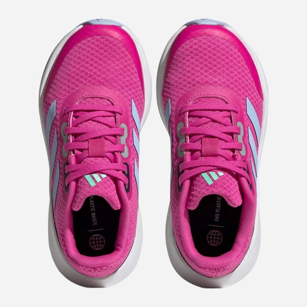 Підліткові кросівки для дівчинки adidas Runfalcon 3 Lace HP5837 38 (5UK) Рожеві (4066749902384) - зображення 6