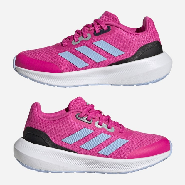 Підліткові кросівки для дівчинки adidas Runfalcon 3 Lace HP5837 39 (6UK) Рожеві (4066749902407) - зображення 5