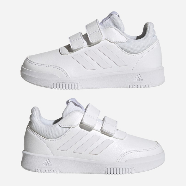 Дитячі кеди для хлопчика adidas Tensaur Hook and Loop GW1987 32 (13.5UK) Білі (4065426080872) - зображення 5