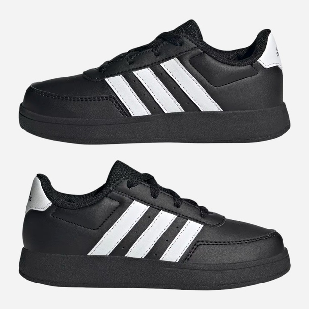 Sneakersy chłopięce adidas Breaknet Lifestyle Court Lace HP8961 38 (5UK) Czarne (4066749442088) - obraz 5