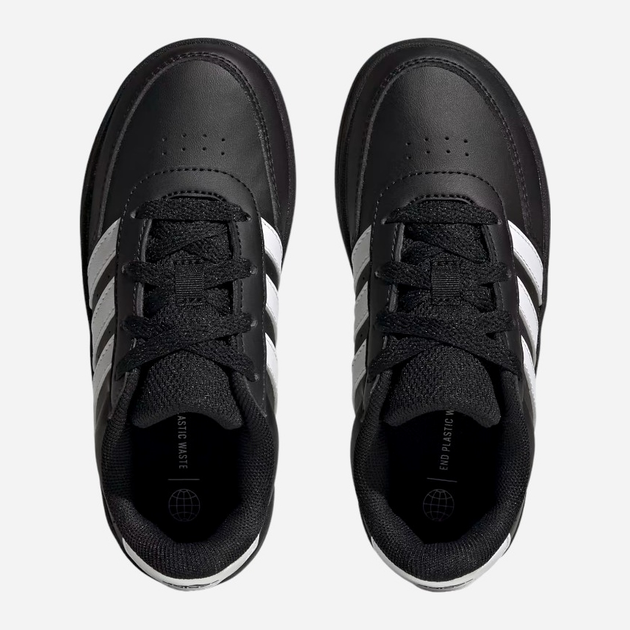 Sneakersy chłopięce adidas Breaknet Lifestyle Court Lace HP8961 38.5 (5.5UK) Czarne (4066749445751) - obraz 6