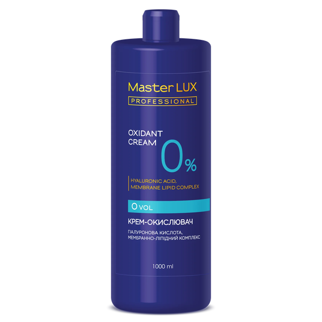 Крем-окислювач Master LUX professional 0% 1000 мл (2126235673) - Фото 1 Крем-окислювач Master LUX professional 0% 1000 мл (2126235673) - изображение 1
