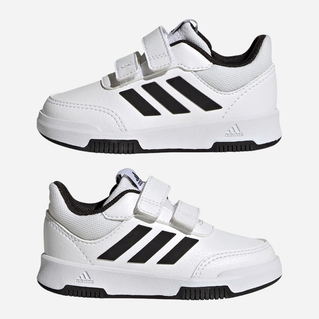 Sneakersy chłopięce na rzepy adidas Tensaur Hook and Loop GW1988 23.5 (6.5UK) Białe (4065426038569) - obraz 5
