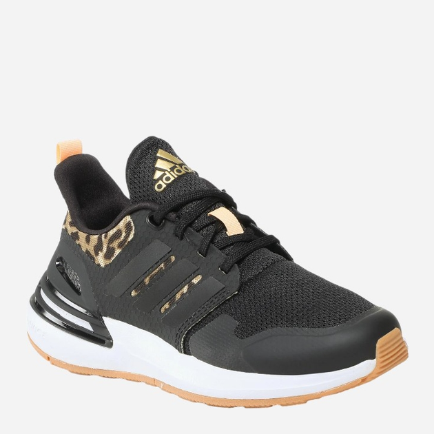 Buty sportowe młodzieżowe dla dziewczynki na rzepy adidas RapidaSport K FZ6346 36.5 (4UK) Czarne (4066748711710) - obraz 2