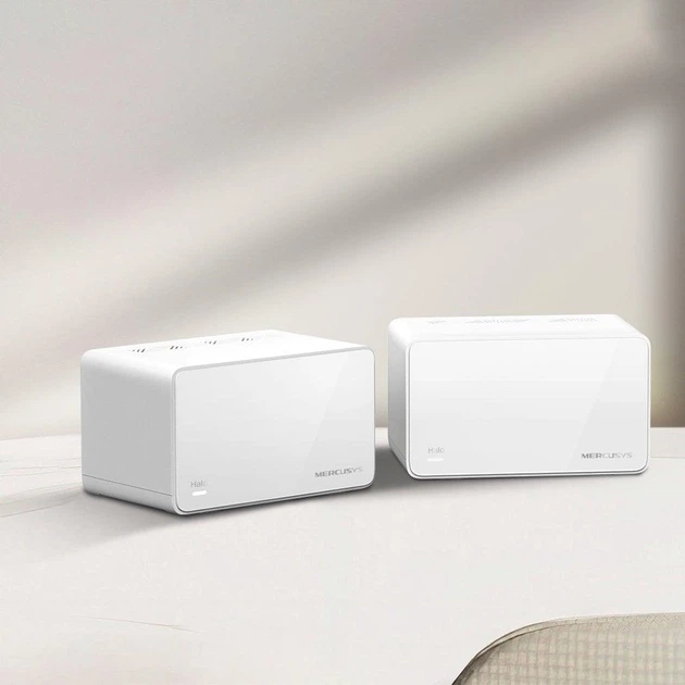 Wi-Fi роутер Mercusys Halo H90X (2-pack) - Фото 5 Wi-Fi роутер Mercusys Halo H90X (2-pack) - изображение 5
