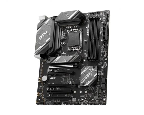 Материнська плата msi b760 gaming plus wifi s1700 b760 4xDDR5 hdmi dp WiFi bt atx 911-7d98-024 - зображення 3