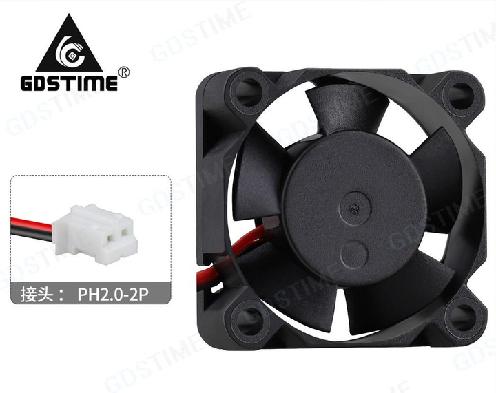 Вентилятор GDSTIME 3010 24V, для 3D-принтера та ЧПУ, бесщеточный - изображение 2