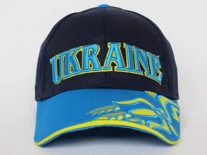 Кепка UkrLike Украина One Size Темно-синяя с голубым (4683) - Фото 1 Кепка UkrLike Украина One Size Темно-синяя с голубым (4683) - изображение 1