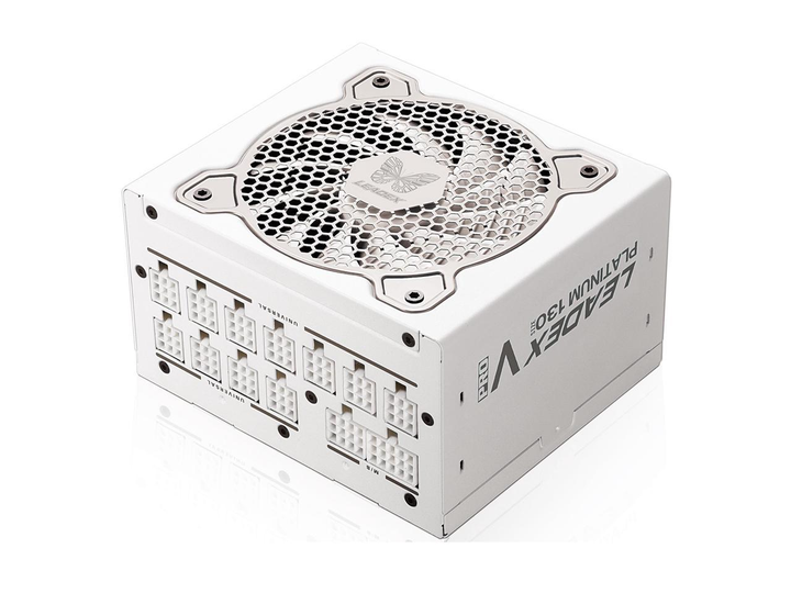 Блок питания Super Flower Leadex V PLATINUM PRO 850W 130mm SF-850F14TP(WH)(12VHPWR) Open Box - изображение 1