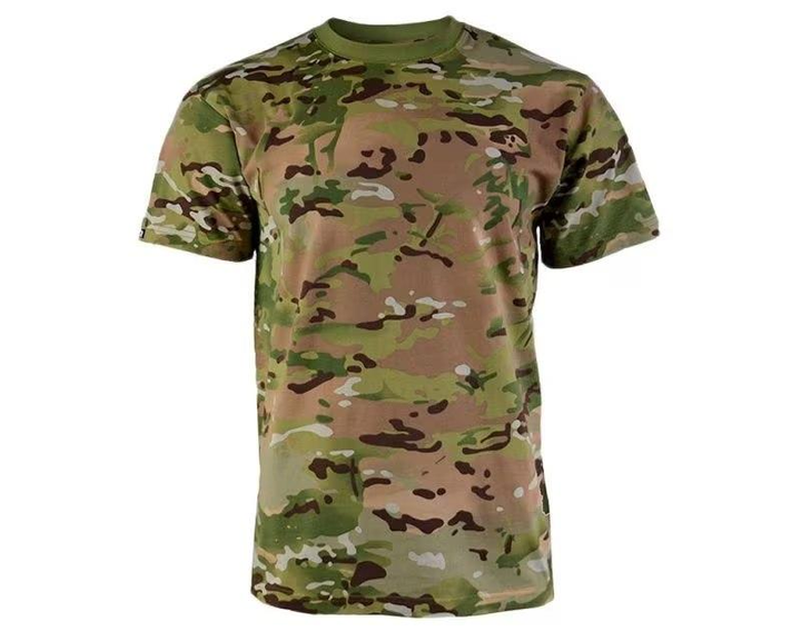 Тактична футболка з бавовни Texar, камуфляж 2XL - зображення 1