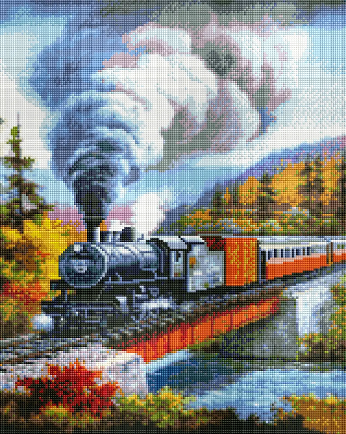 Алмазна мозаїка Поїзд 40х50 см ColorArt SP119 - зображення 2