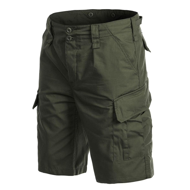 Тактические летние шорты с дополнительными карманами Texar WZ10, оливковый L - изображение 2