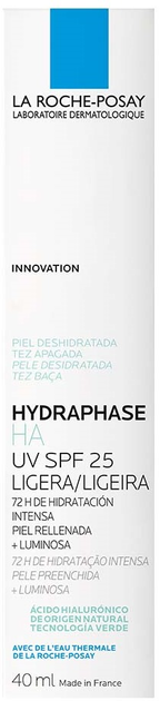 Крем для обличчя La Roche-Posay Hydraphase HA Light SPF25 40 мл (3337875846110) - зображення 2