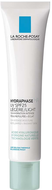 Крем для обличчя La Roche-Posay Hydraphase HA Light SPF25 40 мл (3337875846110) - зображення 1