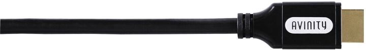 Kabel Avinity High Speed 4K HDMI - HDMI M/M 1.5 m Black (4047443254627) - obraz 1