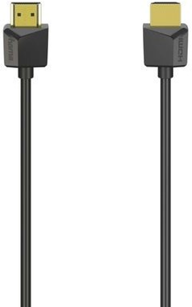 Кабель Hama Flexi-slim HDMI - HDMI M/M 1.5 м Black (4047443392848) - зображення 1