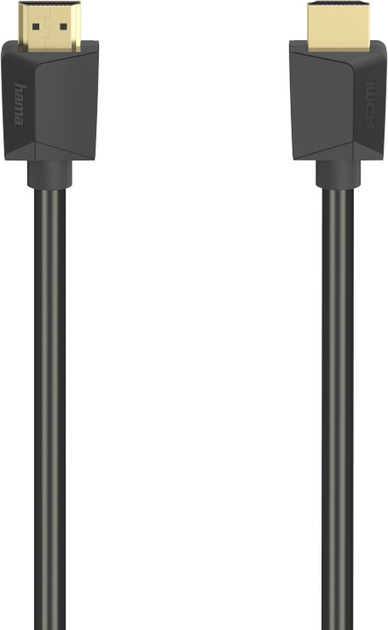 Kabel Hama Ultra High Speed HDMI - HDMI M/M 3 m Black (4047443439116) - obraz 2