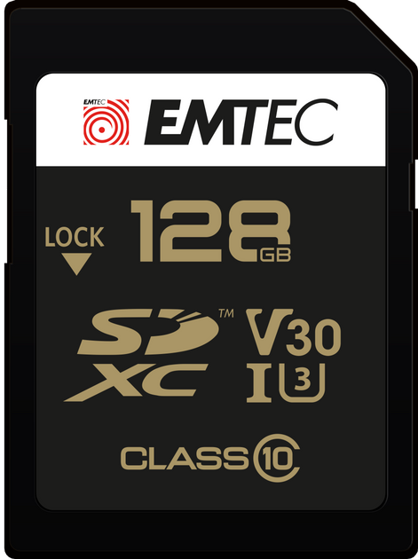 Карта пам'яті Emtec SDXC 128GB SpeedIN PRO CL10 (ECMSD128GXC10SP) - зображення 1