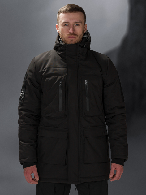Куртка тактическая мужская BEZET Исландия 1198 2XL Черная (2000678507083) - изображение 1