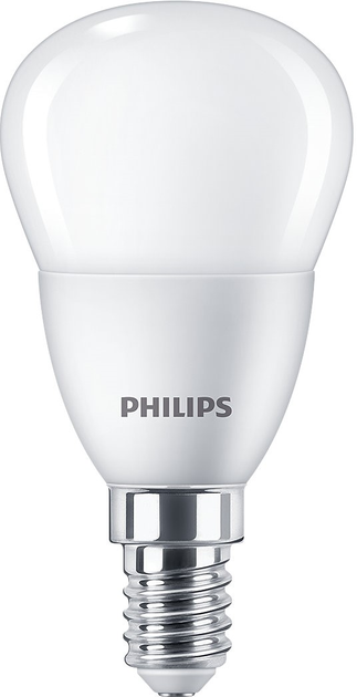 Żarówka LED Philips P45 E14 5W Warm White Matte (8719514309388) - obraz 3