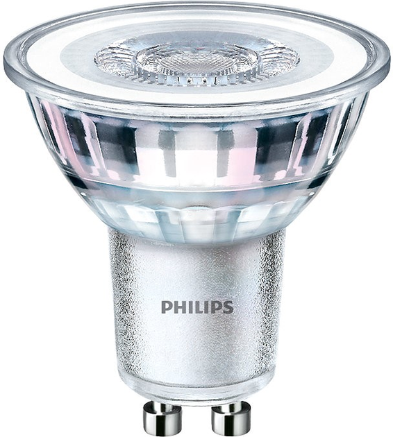 Zestaw żarówek LED Philips Classic GU10 4.6W 2 szt Warm White (8718699774271) - obraz 1