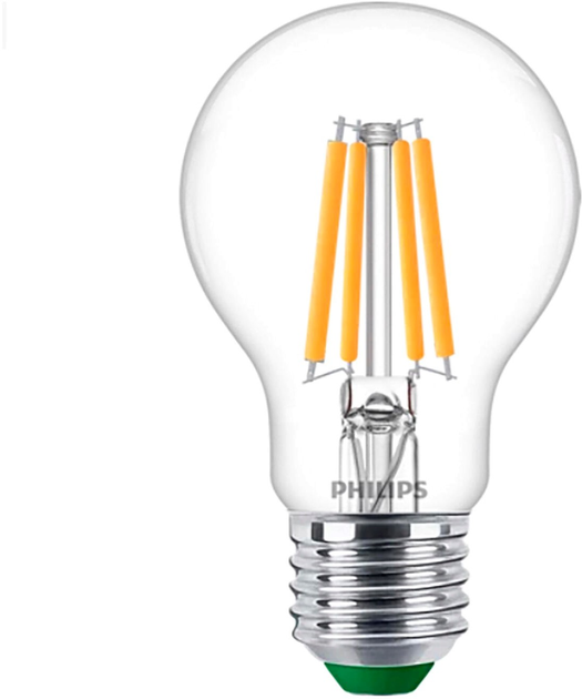 Світлодіодна лампа Philips UltraEfficient A60 E27 2.3W Warm White Filament (8720169187498) - зображення 2
