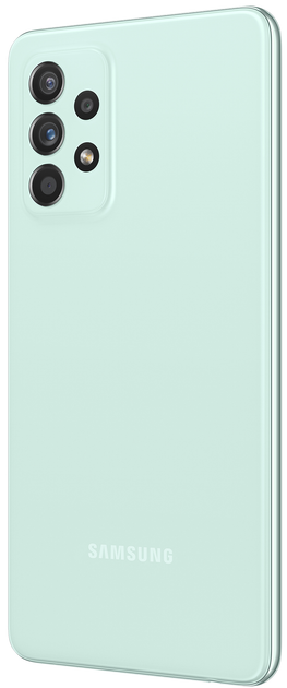 Смартфон 6.5" Samsung Galaxy A52s 6/128Gb 5G 2-SIM NFC 64/32Мп 8 ядер Android 13 Зелений - Фото 7 Смартфон 6.5" Samsung Galaxy A52s 6/128Gb 5G 2-SIM NFC 64/32Мп 8 ядер Android 13 Зелений - зображення 7