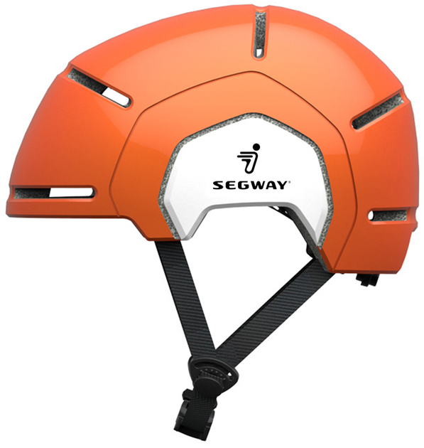 Kask rowerowy Segway Kids Helmet 50-55 cm Pomarańczowy (20.99.0006.04) - obraz 2