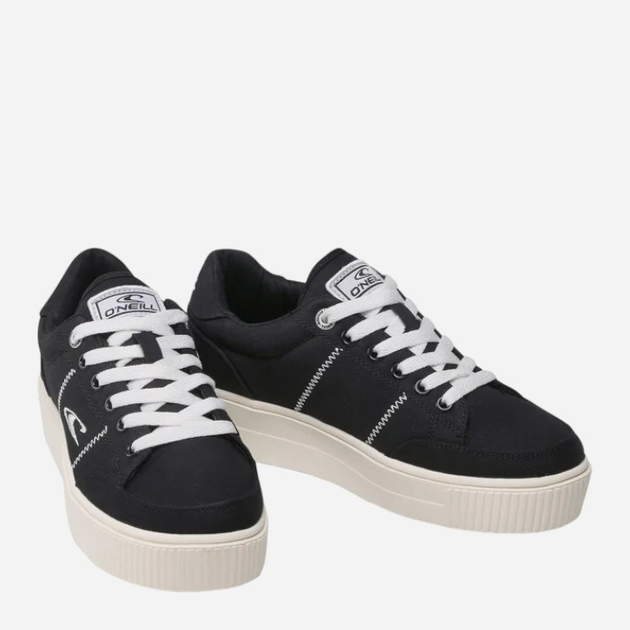 Sneakersy damskie na platformie O'Neill Sunset Cvs 90221009.25Y 36 Czarne (5400955071196) - obraz 3