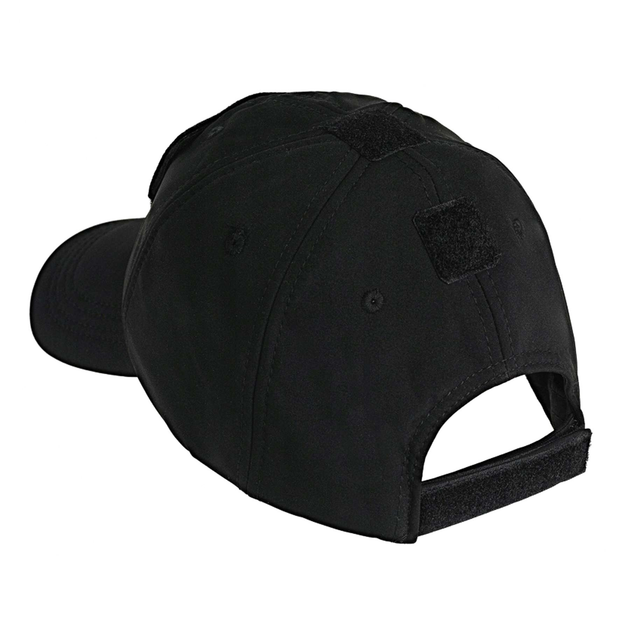 Бейсболка тактична тепла MIL-TEC SoftShell Baseball Cap Black - зображення 2