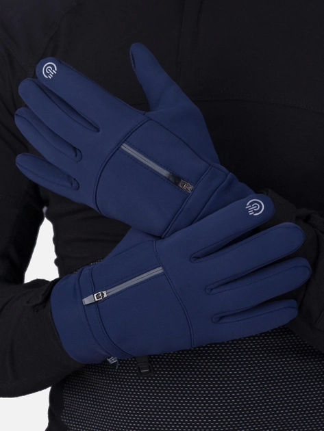 Перчатки тактические мужские BEZET Shelter 9609 M Синие (2000165702373) - изображение 1