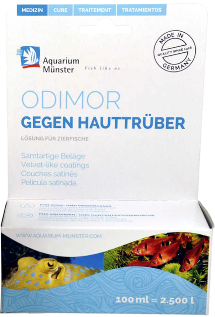 Leki dla ryb morskich Aquarium Munster Odimor 100 ml (4005258180227) - obraz 1