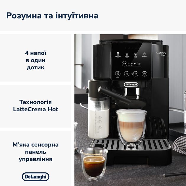 Кофемашина DELONGHI Magnifica Start ECAM220.60.B - изображение 7
