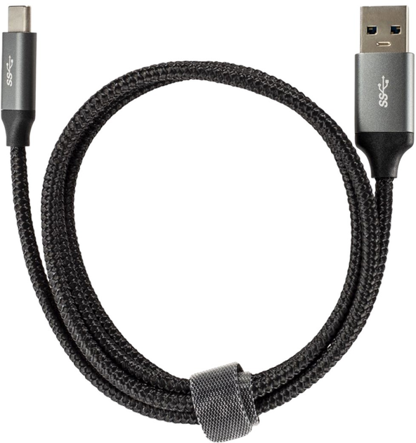 Кабель Montis USB Type A - USB Type C M/M 1 м Black (KAB-USB-0000006) - зображення 2