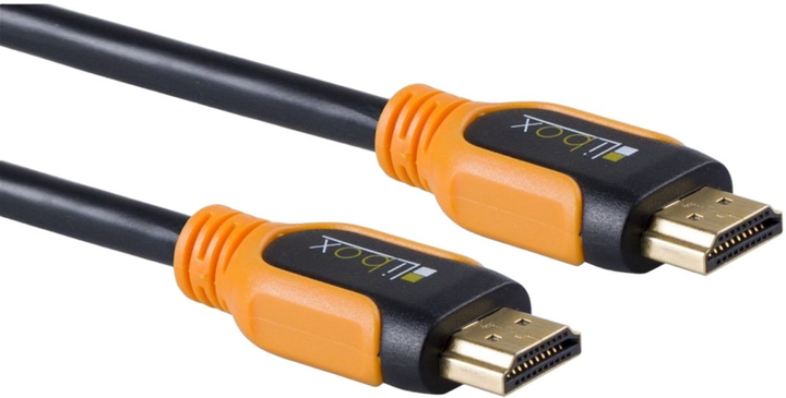 Kabel Libox HDMI - HDMI M/M 10 m Black (KAB-KHD-0000001) - obraz 1