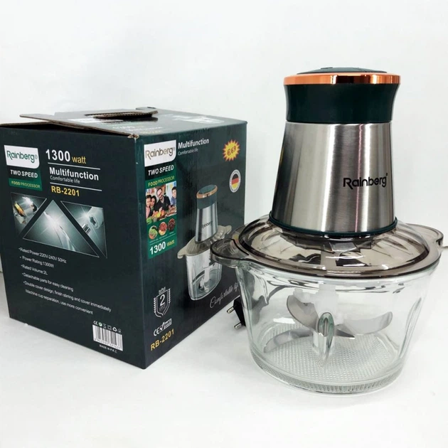 Блендер Rainberg RB-2201 стационарный / 1300W - Фото 7 Блендер Rainberg RB-2201 стационарный / 1300W - изображение 7